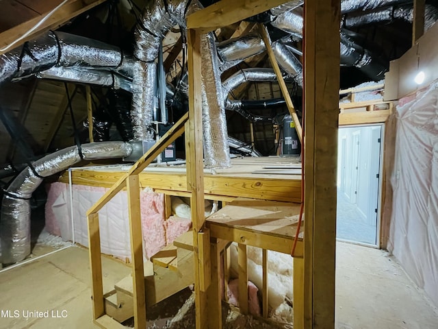 188 E Byhalia Creek Farms Rd, Byhalia, MS 38611 - view of unfinished attic