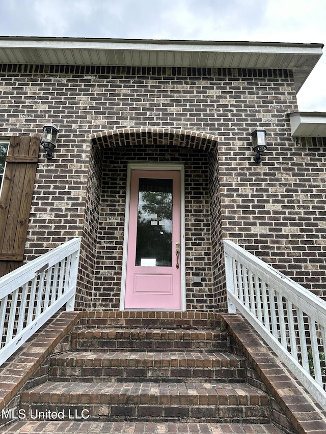 8 Shade Tree Dr, Carriere, MS 39426 - view of exterior entry featuring brick siding