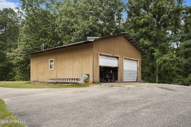 48 Brady Rd, Petal, MS 39465 - view of detached garage