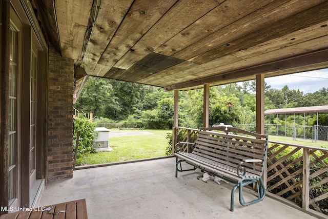 48 Brady Rd, Petal, MS 39465 - view of patio with view of scattered trees