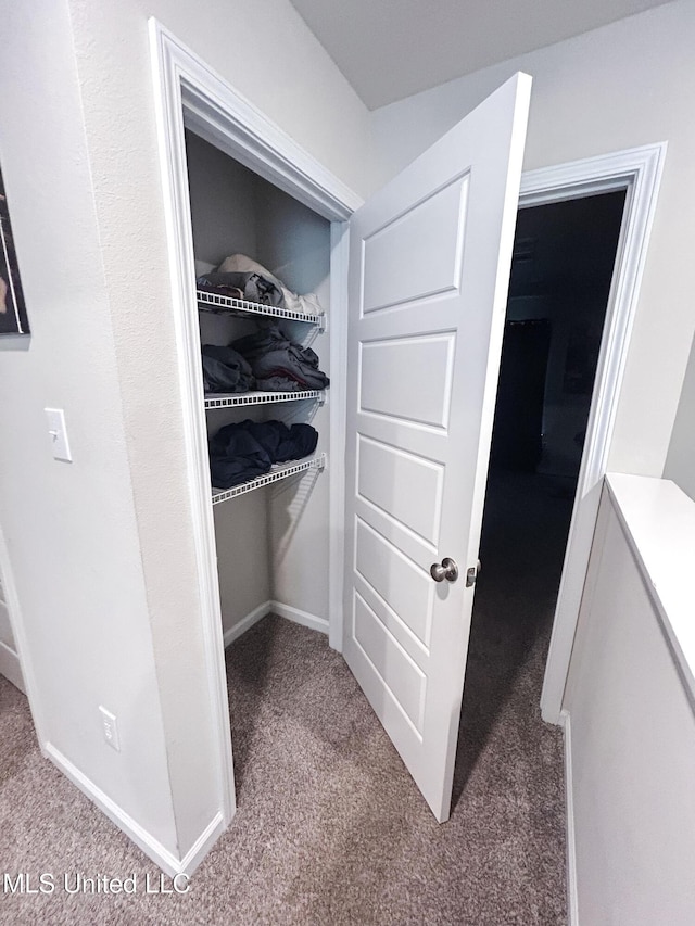 view of closet