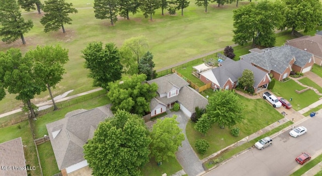 7669 Meadow Ridge Ln, Olive Branch, MS 38654 - aerial perspective of suburban area