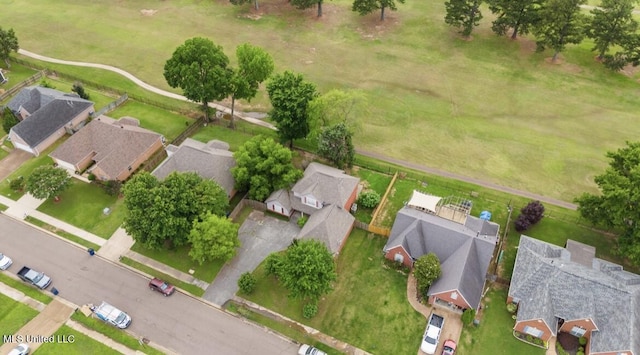 7669 Meadow Ridge Ln, Olive Branch, MS 38654 - aerial view of property and surrounding area with nearby suburban area