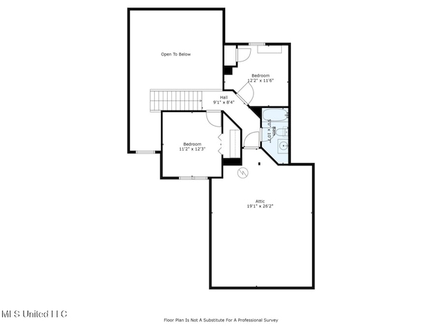 7669 Meadow Ridge Ln, Olive Branch, MS 38654 - property floor plan