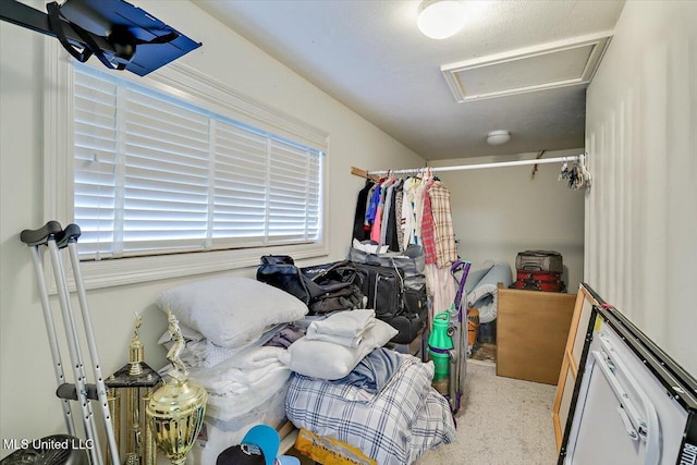 210 Planters Grv, Brandon, MS 39047 - walk in closet with attic access and carpet flooring
