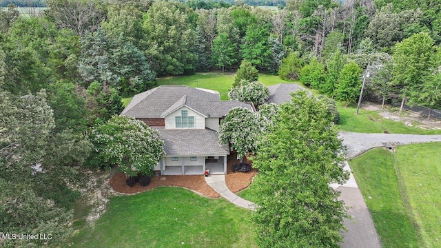 210 Planters Grv, Brandon, MS 39047 - aerial view of property and surrounding area