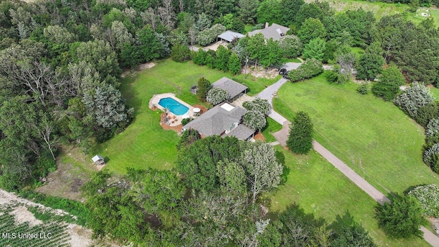 210 Planters Grv, Brandon, MS 39047 - aerial overview of property's location featuring a pool