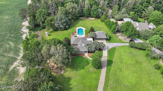 210 Planters Grv, Brandon, MS 39047 - view of property location featuring a pool area