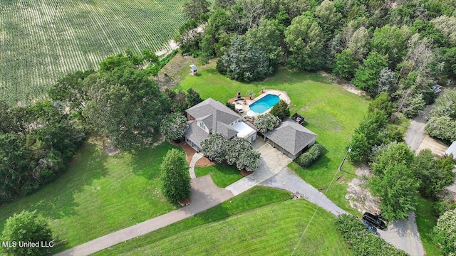 210 Planters Grv, Brandon, MS 39047 - view of property location with a pool