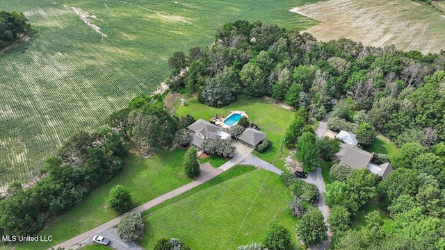 210 Planters Grv, Brandon, MS 39047 - aerial view of property's location featuring rural landscape