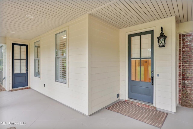 210 Planters Grv, Brandon, MS 39047 - doorway to property featuring a porch