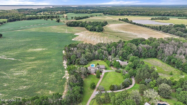 210 Planters Grv, Brandon, MS 39047 - aerial view of property and surrounding area featuring rural landscape
