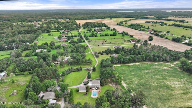 210 Planters Grv, Brandon, MS 39047 - aerial overview of property's location with rural landscape