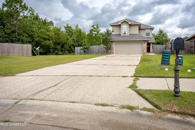 18108 Steamer Way, Gulfport, MS 39503 - traditional-style home featuring brick siding, concrete driveway, an attached garage, and a shingled roof