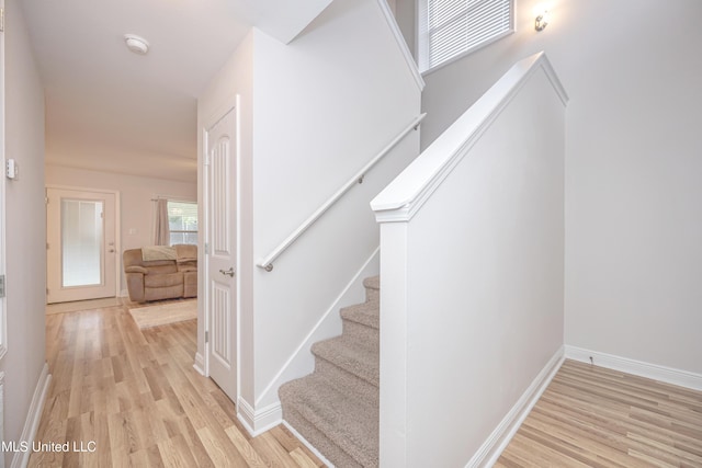 18108 Steamer Way, Gulfport, MS 39503 - stairway featuring wood finished floors and baseboards
