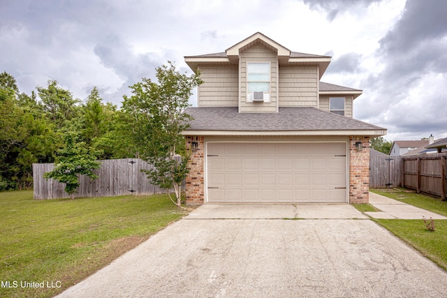 18108 Steamer Way, Gulfport, MS 39503 - traditional home featuring brick siding, concrete driveway, a garage, and roof with shingles