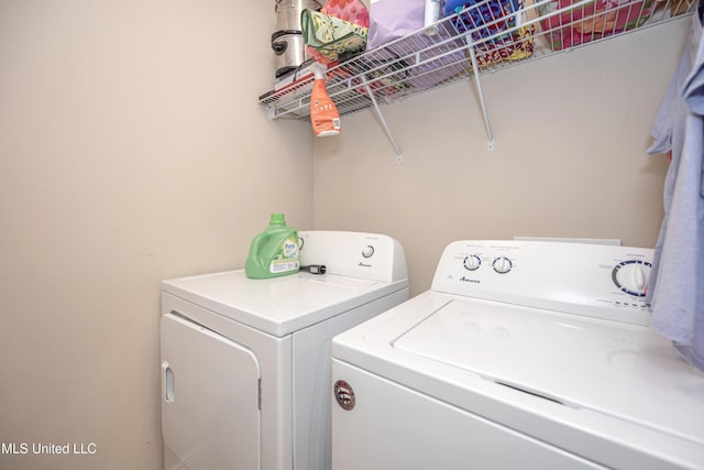 18108 Steamer Way, Gulfport, MS 39503 - laundry room featuring washer and clothes dryer