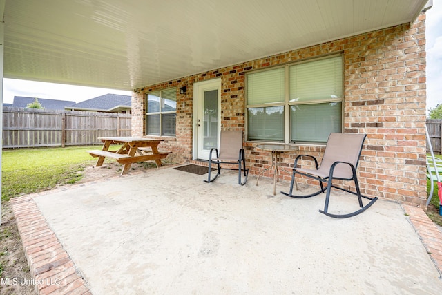 18108 Steamer Way, Gulfport, MS 39503 - fenced backyard with a patio