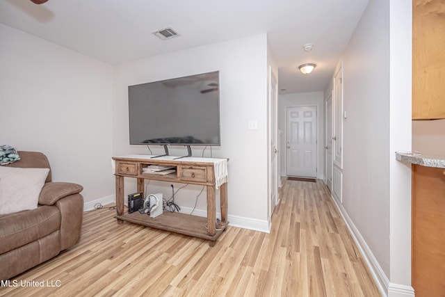 18108 Steamer Way, Gulfport, MS 39503 - corridor featuring light wood finished floors and baseboards