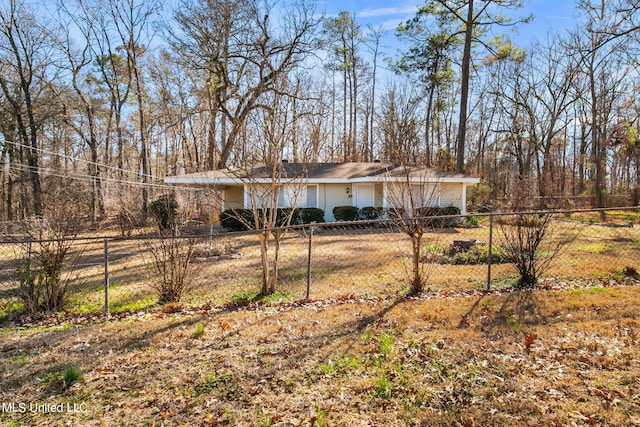 219 E Jackson St, Ridgeland, MS 39157 - exterior space featuring fence private yard
