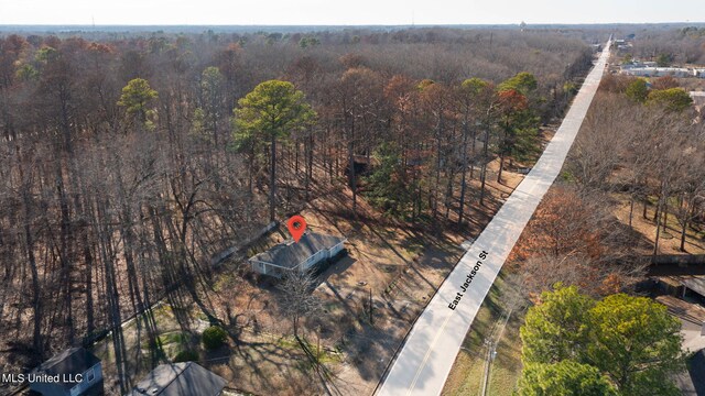 219 E Jackson St, Ridgeland, MS 39157 - aerial view with a forest view