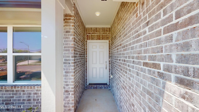 7881 Gardendale Dr, Olive Branch, MS 38654 - view of exterior entry with brick siding