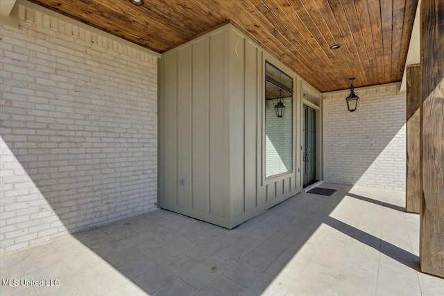 view of patio / terrace featuring covered porch