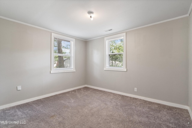 777 W Main St, Senatobia, MS 38668 - unfurnished room with carpet and ornamental molding