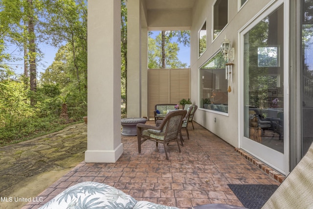 7395 Live Oak Way, Pass Christian, MS 39571 - view of patio / terrace featuring outdoor lounge area