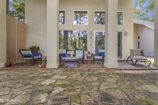 7395 Live Oak Way, Pass Christian, MS 39571 - view of patio featuring outdoor lounge area