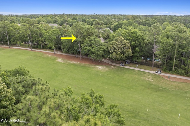 7395 Live Oak Way, Pass Christian, MS 39571 - surrounding community with a forest view