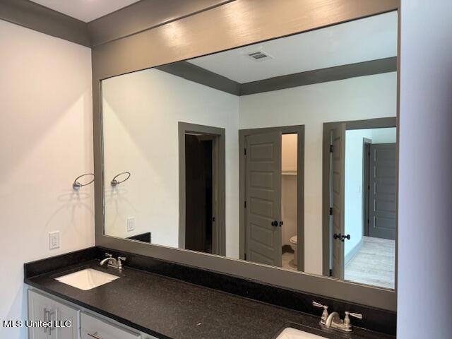 317 Willow Way Unit 158, Canton, MS 39046 - full bathroom with double vanity, toilet, and a sink