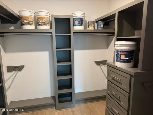 317 Willow Way Unit 158, Canton, MS 39046 - walk in closet featuring light wood-style flooring