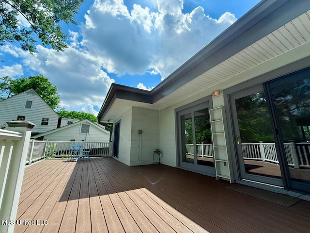 view of deck