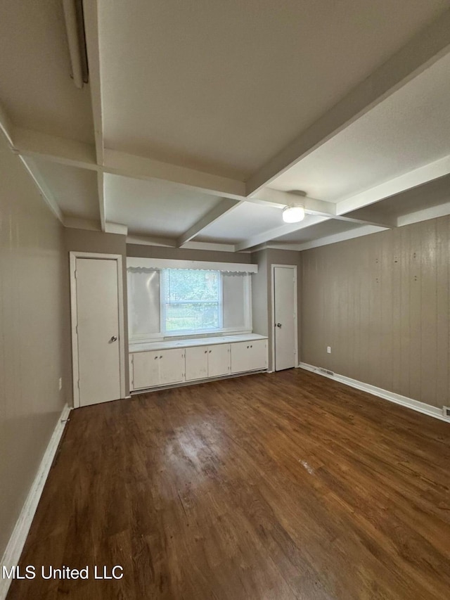 3115 Shirley Dr, Jackson, MS 39212 - below grade area with wood finished floors and wood walls