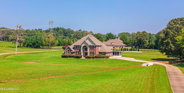 1000 Cedar Hill Rd, Madison, MS 39110 - view of front of house with a front yard