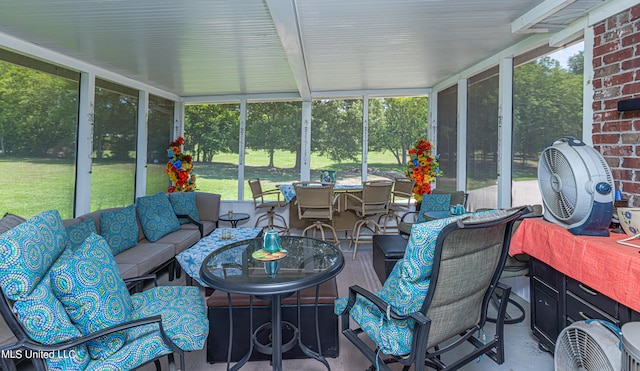 1000 Cedar Hill Rd, Madison, MS 39110 - sunroom / solarium featuring outdoor lounge area, plenty of natural light, and outdoor dining space