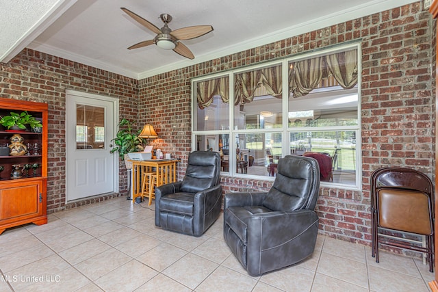 1000 Cedar Hill Rd, Madison, MS 39110 - view of patio / terrace featuring a ceiling fan