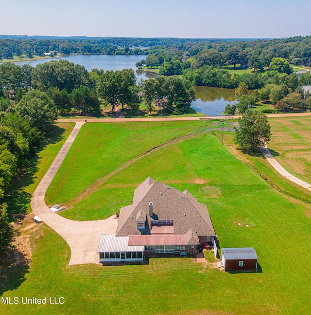 1000 Cedar Hill Rd, Madison, MS 39110 - aerial view of property and surrounding area featuring a large body of water