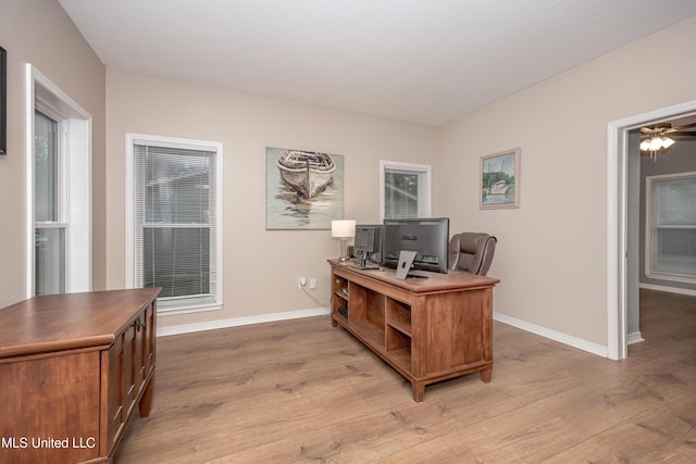 2204 Rue Beaux Chenes, Ocean Springs, MS 39564 - office space featuring light wood-style flooring