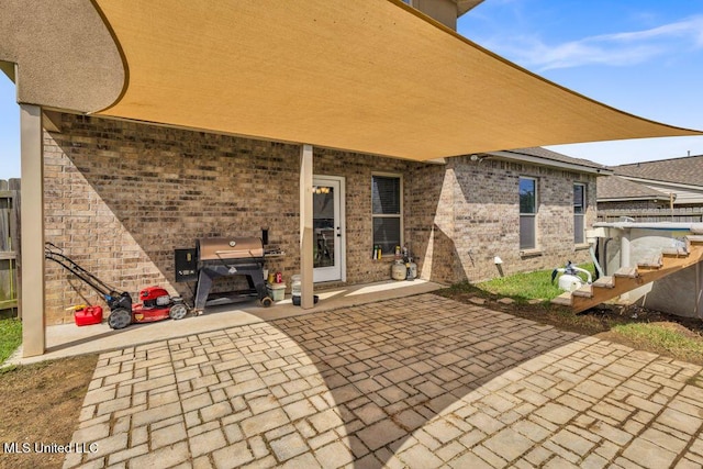 16904 Desmare St, Gulfport, MS 39503 - view of patio / terrace featuring area for grilling