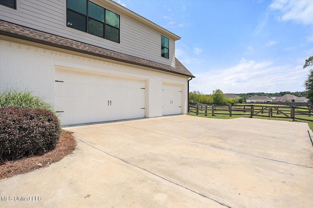 110 Crossview Pl, Brandon, MS 39047 - garage with driveway
