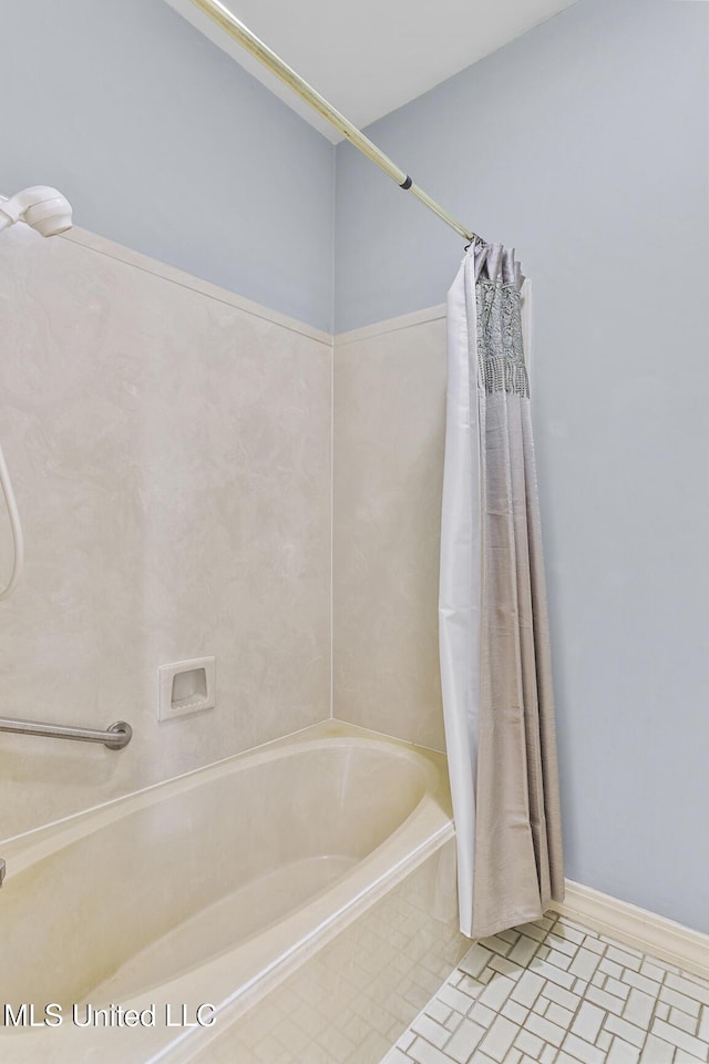 29 Avery Cir, Jackson, MS 39211 - bathroom with shower / bath combination with curtain