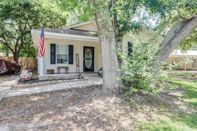 14906 Angela Dr, Gulfport, MS 39503 - view of front of house featuring a porch