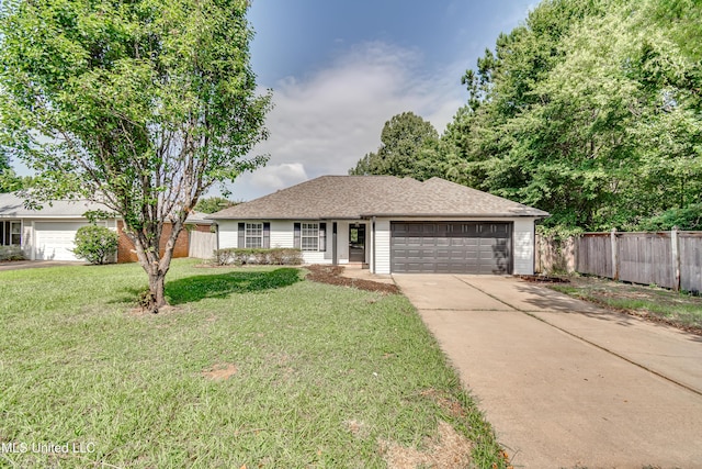 783 Whippoorwill Dr, Brandon, MS 39047 - ranch-style home featuring an attached garage, driveway, and roof with shingles