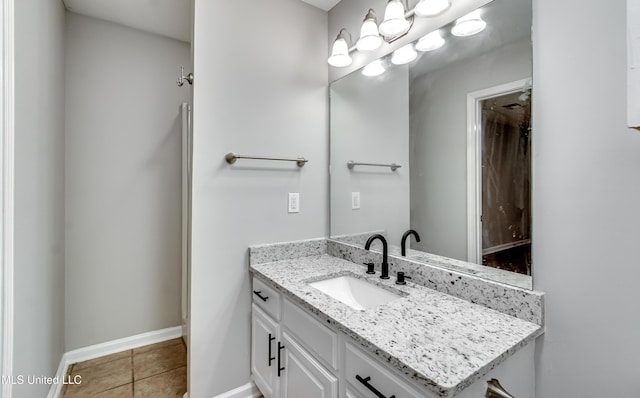 783 Whippoorwill Dr, Brandon, MS 39047 - bathroom featuring vanity and tile patterned flooring