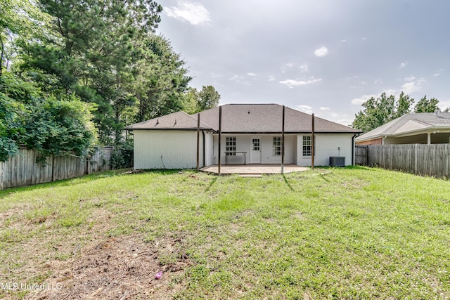 783 Whippoorwill Dr, Brandon, MS 39047 - rear view of house featuring a patio and a fenced backyard