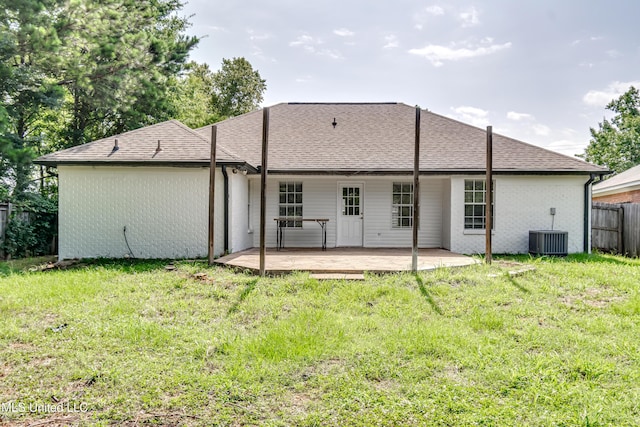 783 Whippoorwill Dr, Brandon, MS 39047 - rear view of house featuring brick siding and roof with shingles