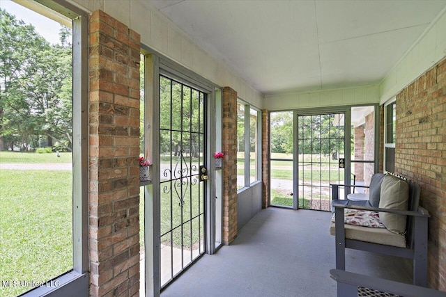 869 B Parks Rd, Pickens, MS 39146 - sunroom / solarium featuring healthy amount of natural light