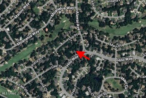 7890 Hilo Way, Diamondhead, MS 39525 - aerial overview of property's location